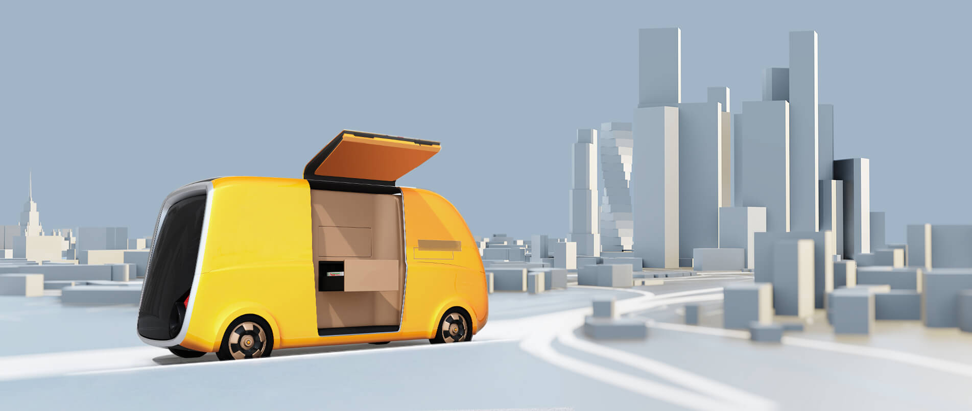 pp电子模拟器助力无人配送车解急难